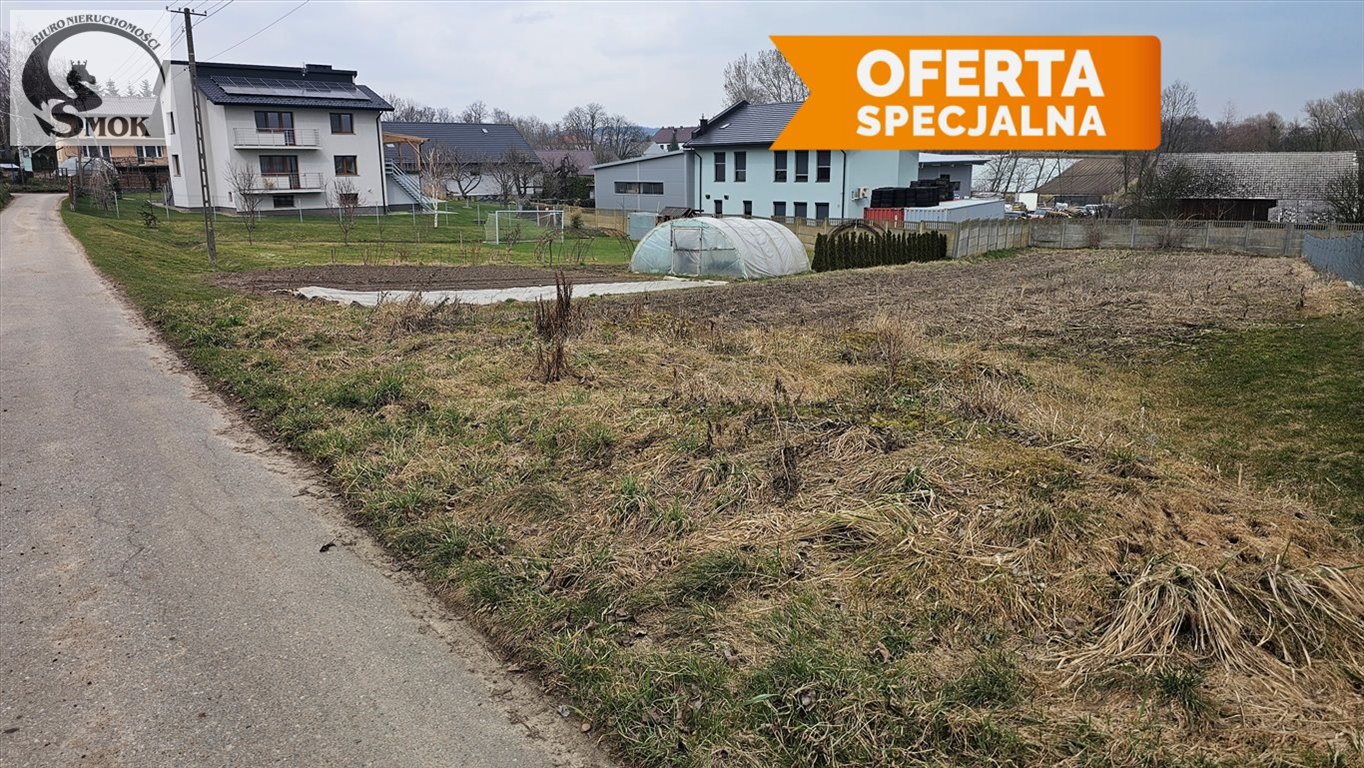 Działka budowlana 900 m² z mediami - pod zabudowę Głęboka  900m2 Foto 1