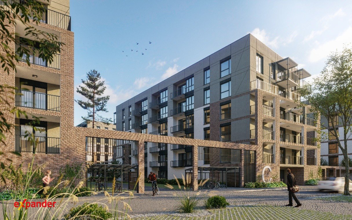 Nowoczesne 4-pokojowe mieszkanie z 2 balkonami (73 m²) w Bydgoszczy Bydgoszcz, Śródmieście-Bocianowo-Stare Miasto, Rycerska  73m2 Foto 1