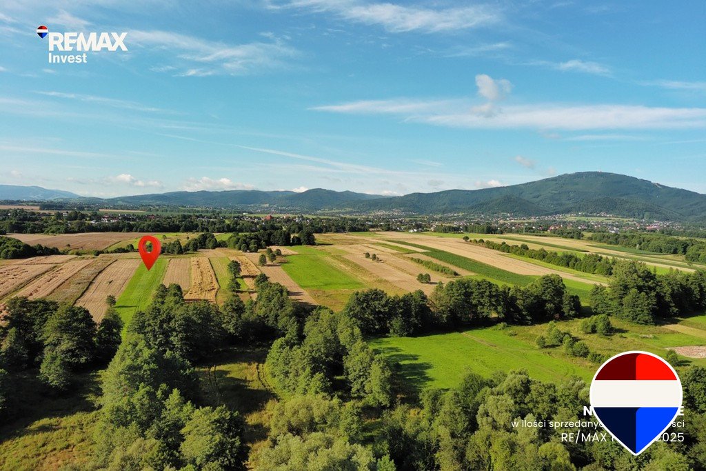 Działka rolna 2545 m² z dostępem do drogi w Rybarzowicach Rybarzowice, Za Wodą 0  2 545m2 Foto 1