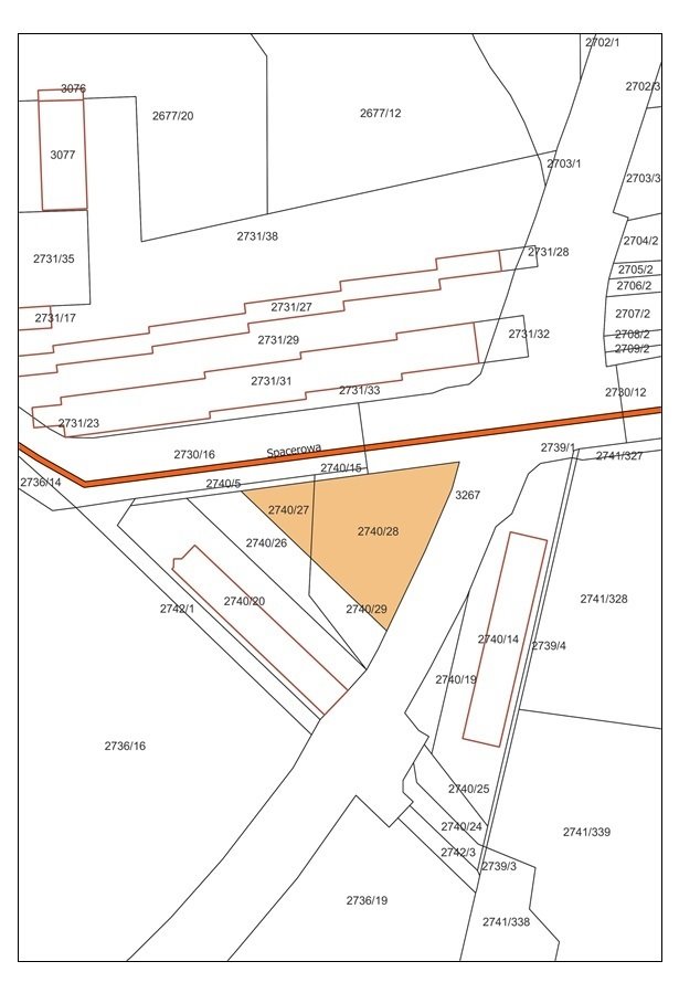 Działka na sprzedaż 1446 m² w Stalowej Woli – idealna inwestycja! Stalowa Wola, Spacerowa  1 446m2 Foto 1