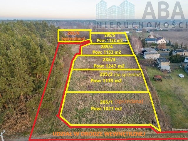 Działka 1135 m2 z potencjałem, blisko lasu, media, dojazd Rzgów, ul. Targowa  1 135m2 Foto 1