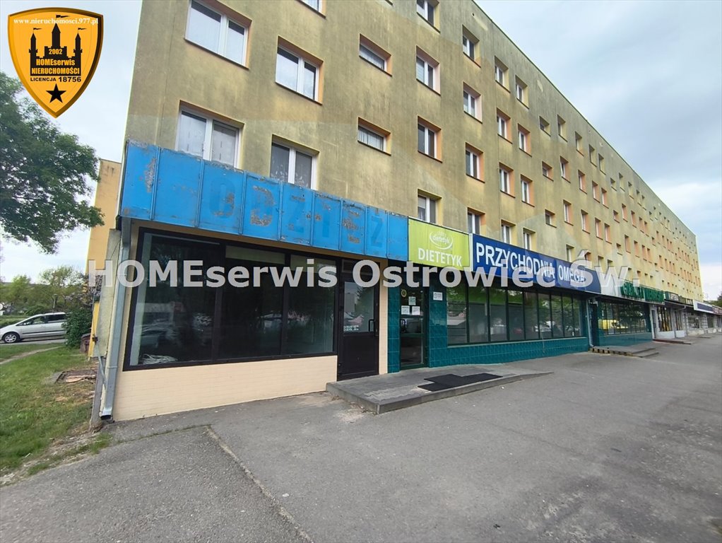 Lokal usługowy 47 m2 z witryną, duży ruch, centrum Ostrowiec Świętokrzyski, Centrum  47m2 Foto 1