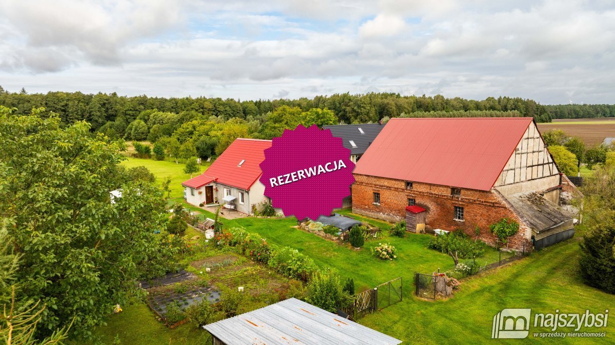 Urokliwy dom z działką 1,2 ha, blisko natury i morza Wysoka Kamieńska, Niwka  72m2 Foto 1