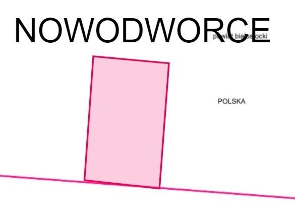 Działka budowlana na sprzedaż Nowodworce  1 630m2 Foto 1