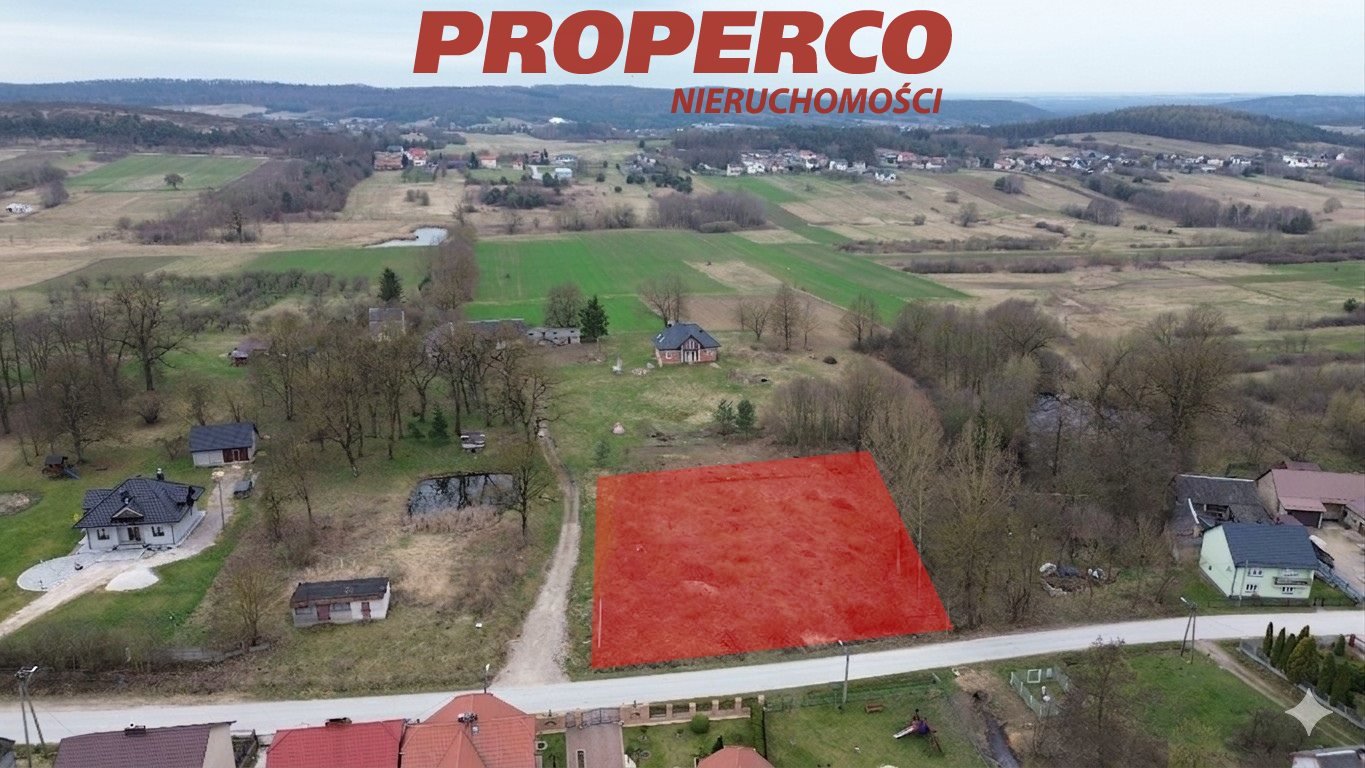 Sprzedam działkę 2300 m² z widokiem na las i wodę Chęciny, Skiby  2 300m2 Foto 1