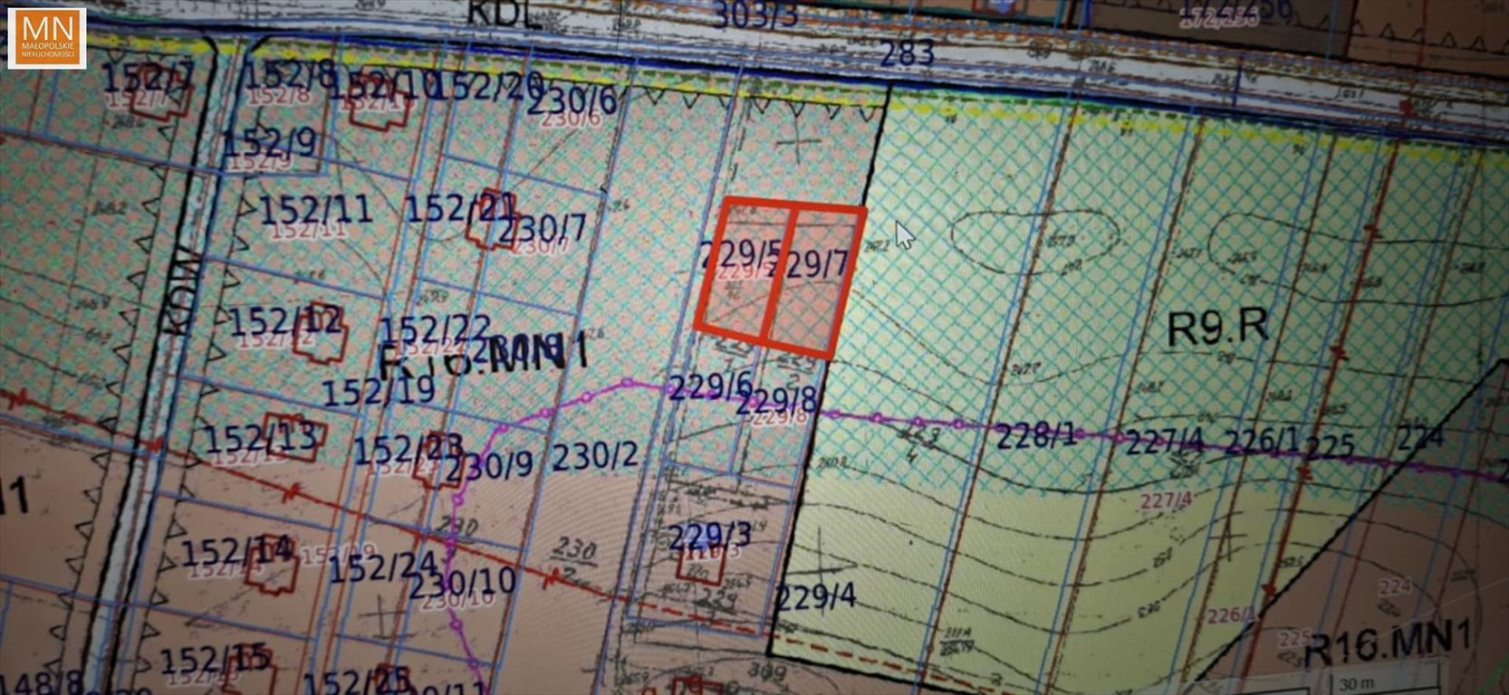 Działka 1016 m2 z mediami, MPZP, blisko Krakowa Marszowice  1 016m2 Foto 1