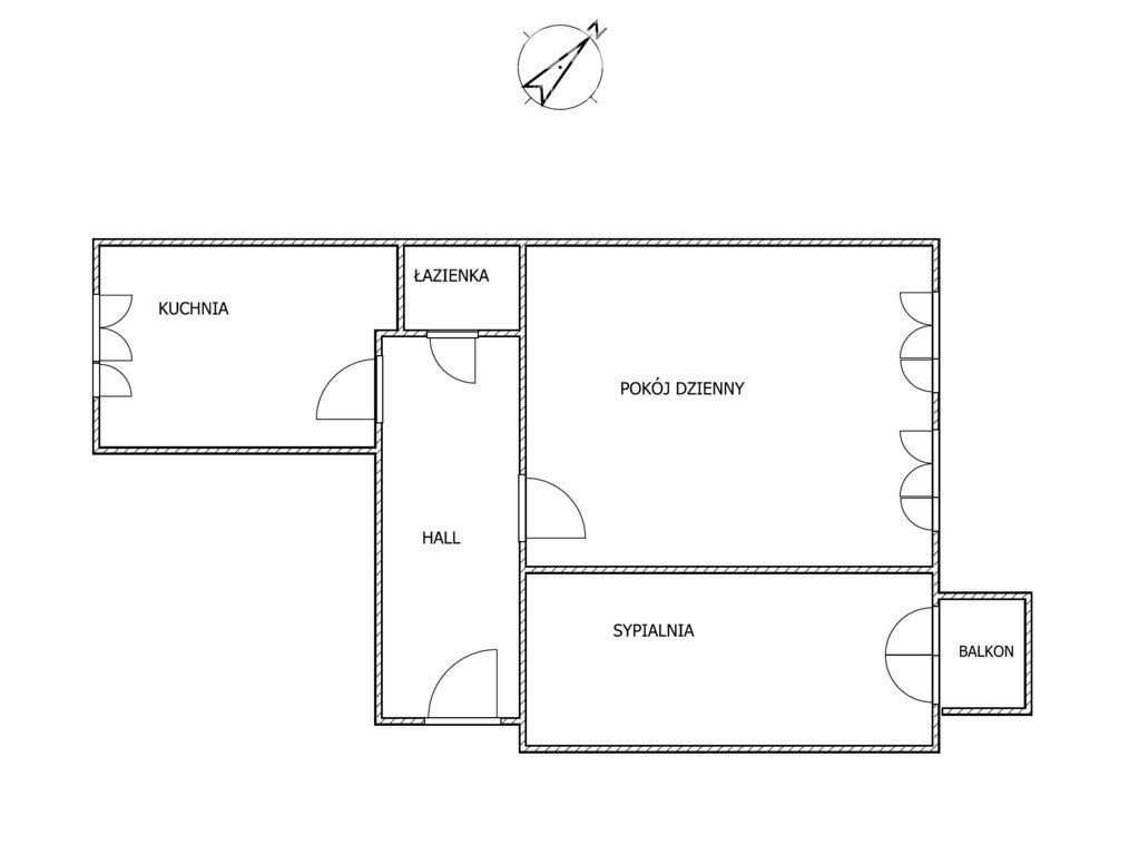 Mieszkanie dwupokojowe na sprzedaż Grodzisk Mazowiecki, 11 Listopada  45m2 Foto 17