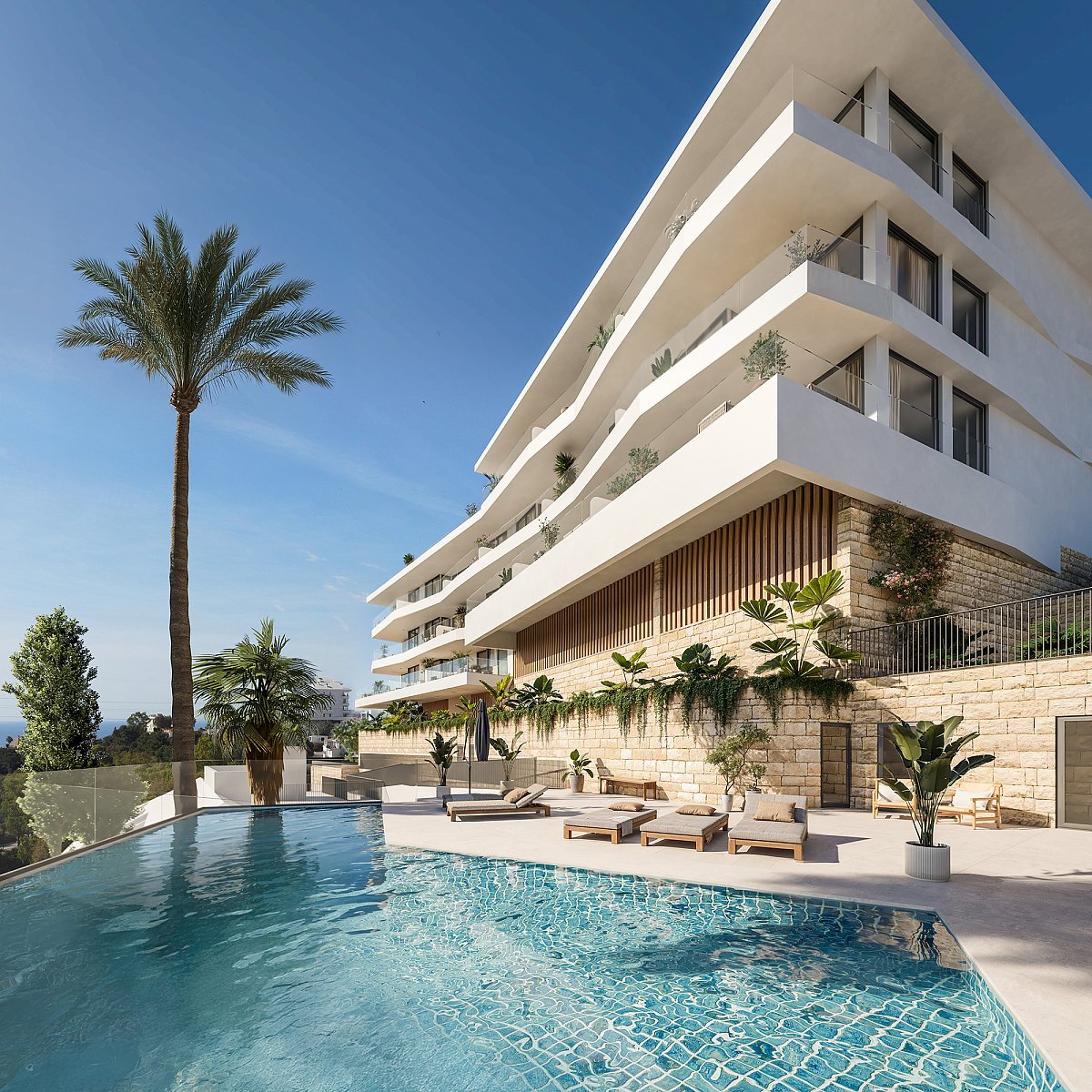 Nowoczesny apartament z widokiem na morze w Fuengiroli Hiszpania, Torreblanca, Torreblanca, Fuengirola, Málaga  90m2 Foto 1