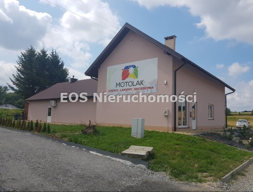 Działka 0,52 ha z budynkiem usługowym (279 m²) w Strzegocice Strzegocice  279m2 Foto 1