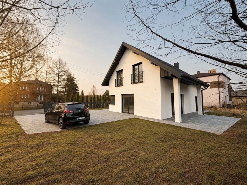 Nowoczesny dom 201 m² z ogrodem, 5 pokoi, stan deweloperski Dąbrowa Górnicza, Nowa Kuźniczka, Kuźniczka Nowa  201m2 Foto 1
