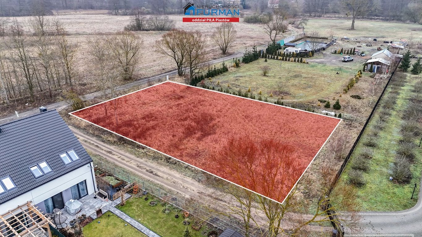 Działka budowlana na sprzedaż Piła, Motylewo  1 220m2 Foto 3