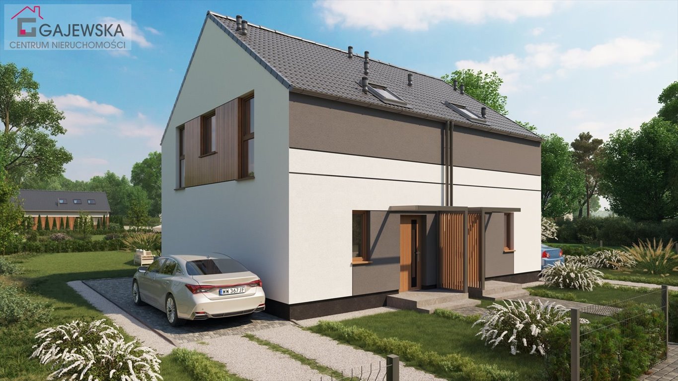 Nowoczesny bliźniak 74m² z działką 500m² w Dolaszewie polecam! Dolaszewo  78m2 Foto 1