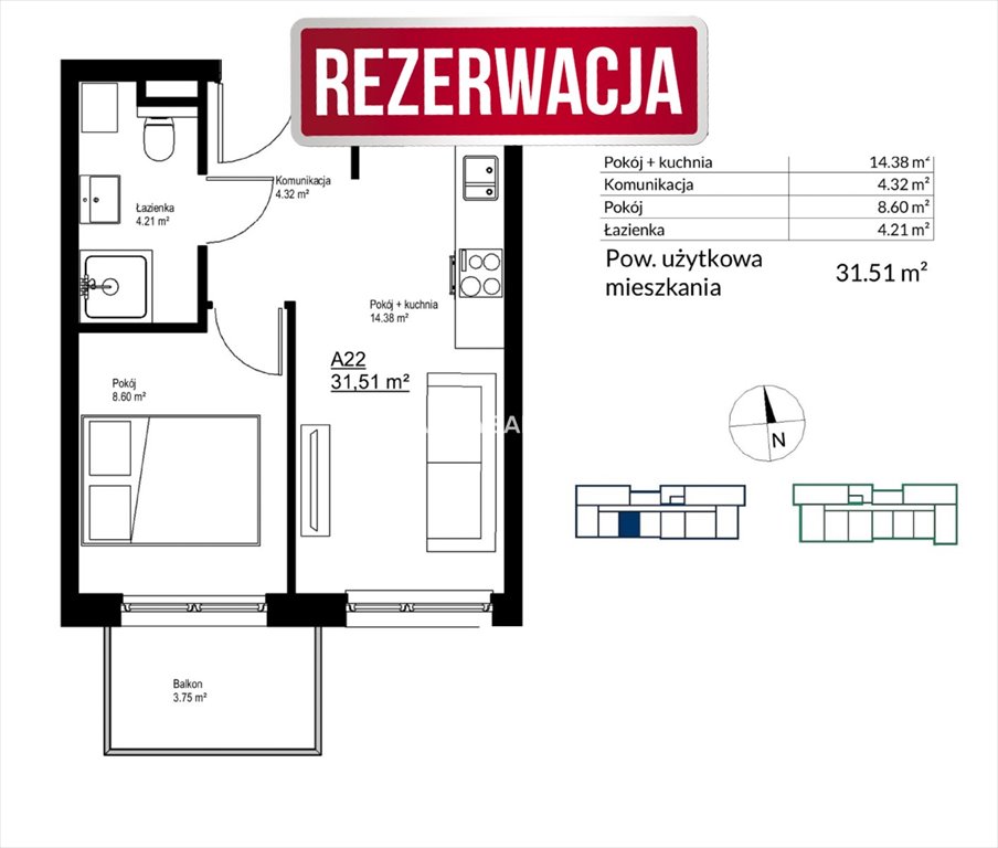 Mieszkanie dwupokojowe na sprzedaż Kraków, Bieżanów-Prokocim, Bieżanów, Bieżanów  32m2 Foto 1