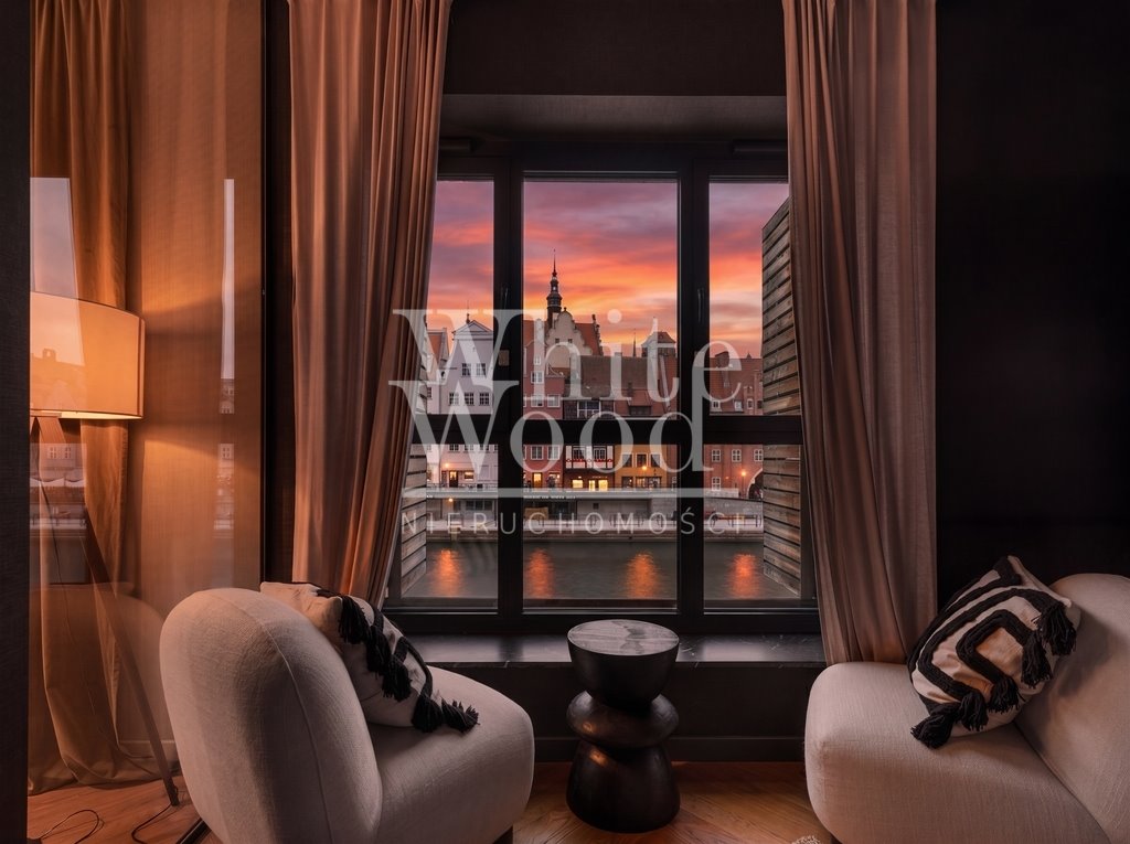 Luksusowy apartament z widokiem na Motławę w centrum Gdańska Gdańsk, Śródmieście, Chmielna  56m2 Foto 1