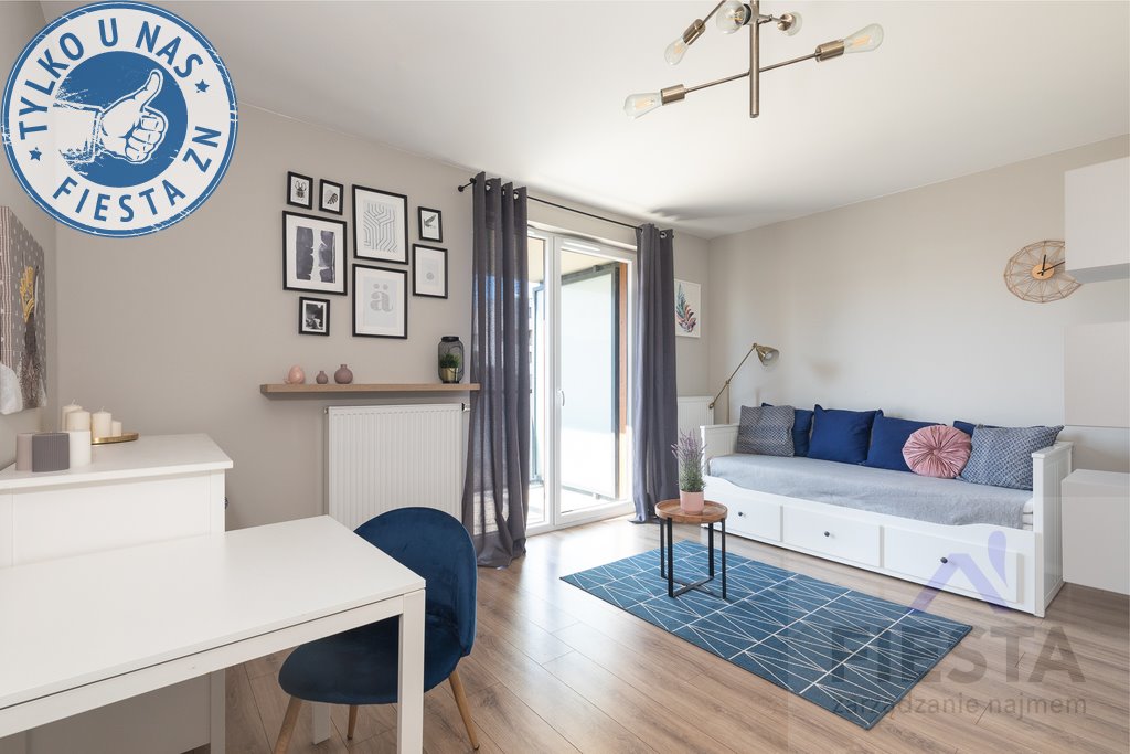 Nowoczesne studio z balkonem, blisko uczelni i komunikacji Kraków, Krowodrza, Wrocławska  31m2 Foto 1