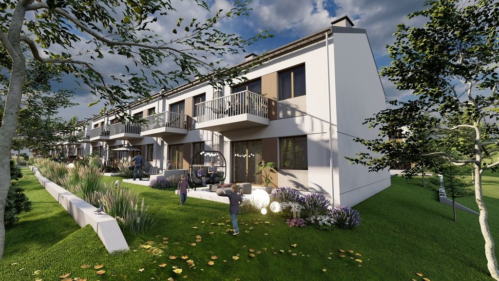 Przestronne 3 pokoje z tarasem i ogródkiem w Rzeszowie Rzeszów, św. Walentego  55m2 Foto 1