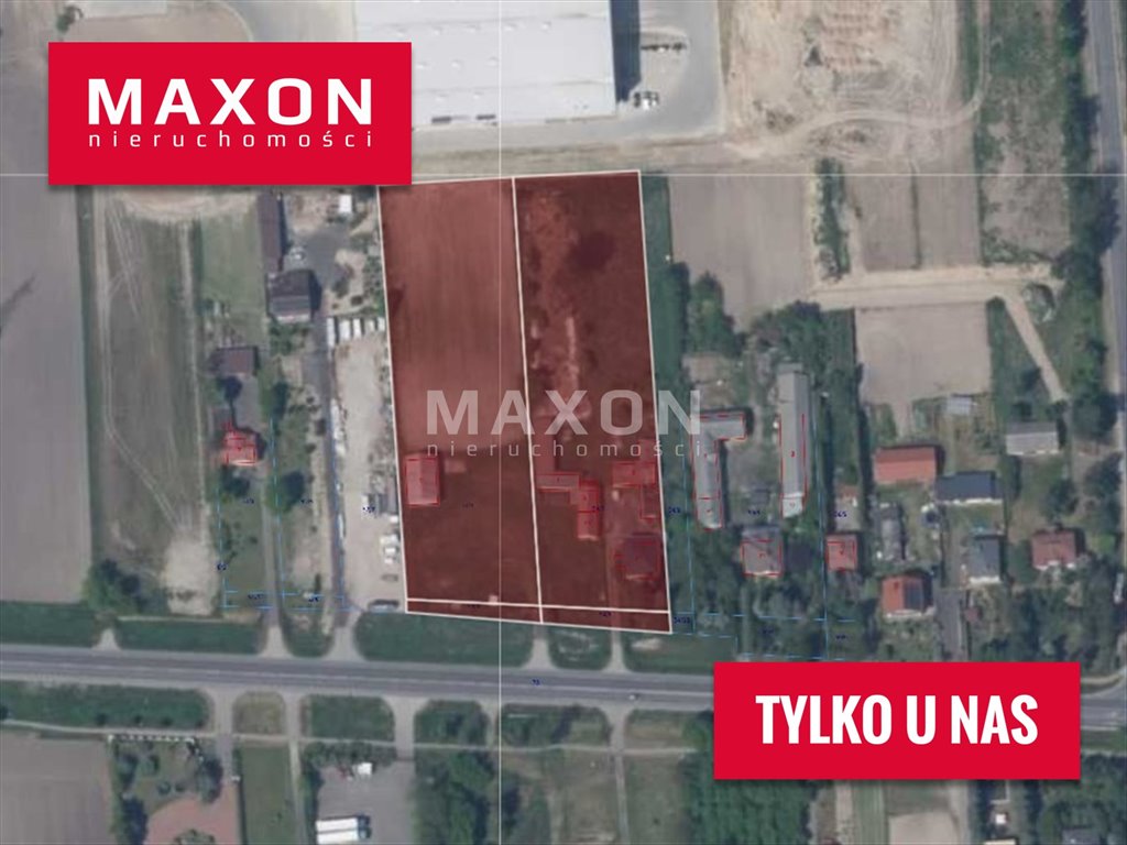 Działka inwestycyjna przy DK92 z domem i mediami - polecam Błonie-Wieś  12 839m2 Foto 1