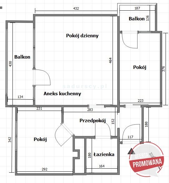 Mieszkanie trzypokojowe na sprzedaż Kraków, Podgórze Duchackie, Wola Duchacka, Jana Sas-Zubrzyckiego  47m2 Foto 4