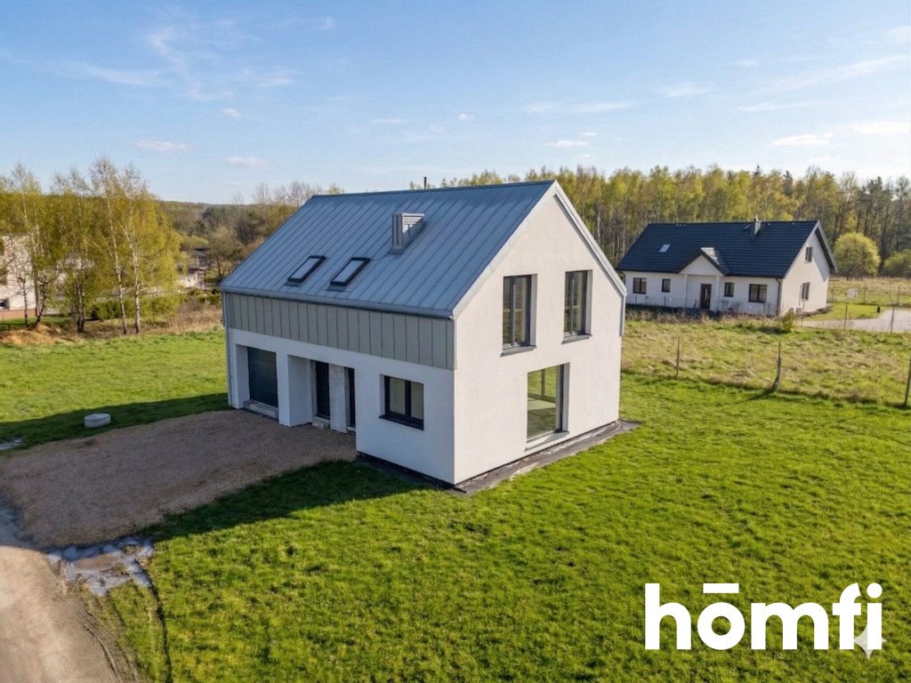 Nowoczesny dom wolnostojący z dużą działką i świetną bryłą Luszowice, Jeziorki  195m2 Foto 1