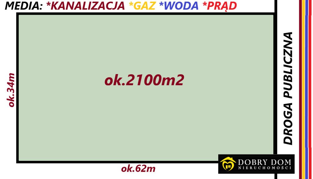 Działka 2100 m² pod dom lub inwestycję, Dojlidy Górne Białystok, Dojlidy Górne  2 100m2 Foto 1