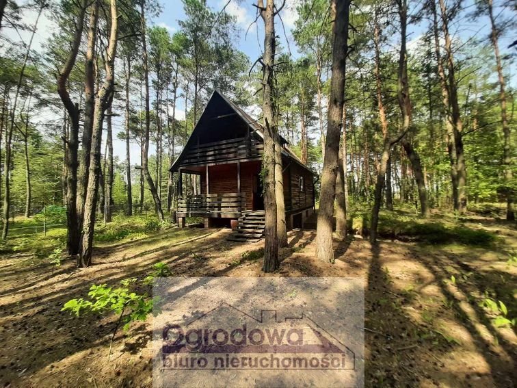 Dom w lesie z tarasem, garażem i własnym ujęciem wody Ruda  70m2 Foto 1