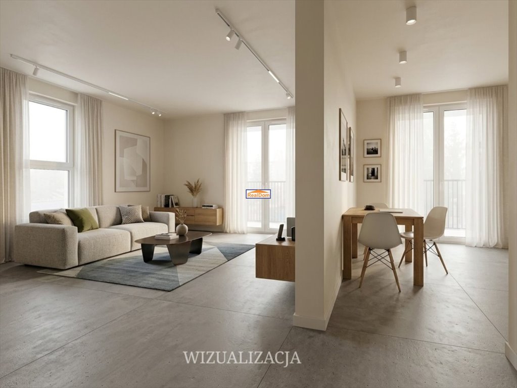 Nowoczesne 2 pokoje z balkonem i klimatyzacją w Prokocimiu Kraków, Bieżanów-Prokocim, Prokocim, Bieżanowska  43m2 Foto 1