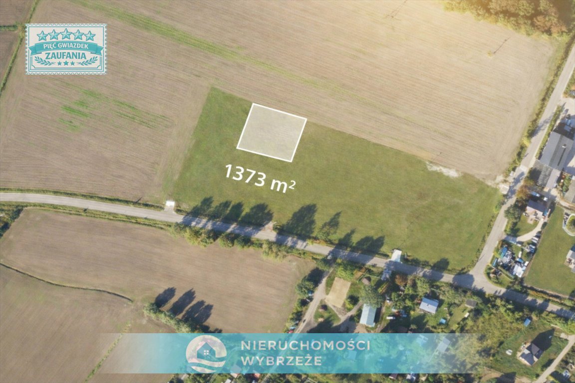 Działka 1373 m² pod dom lub inwestycję, 20 min do Gdańska polecam Bogatka  1 373m2 Foto 1
