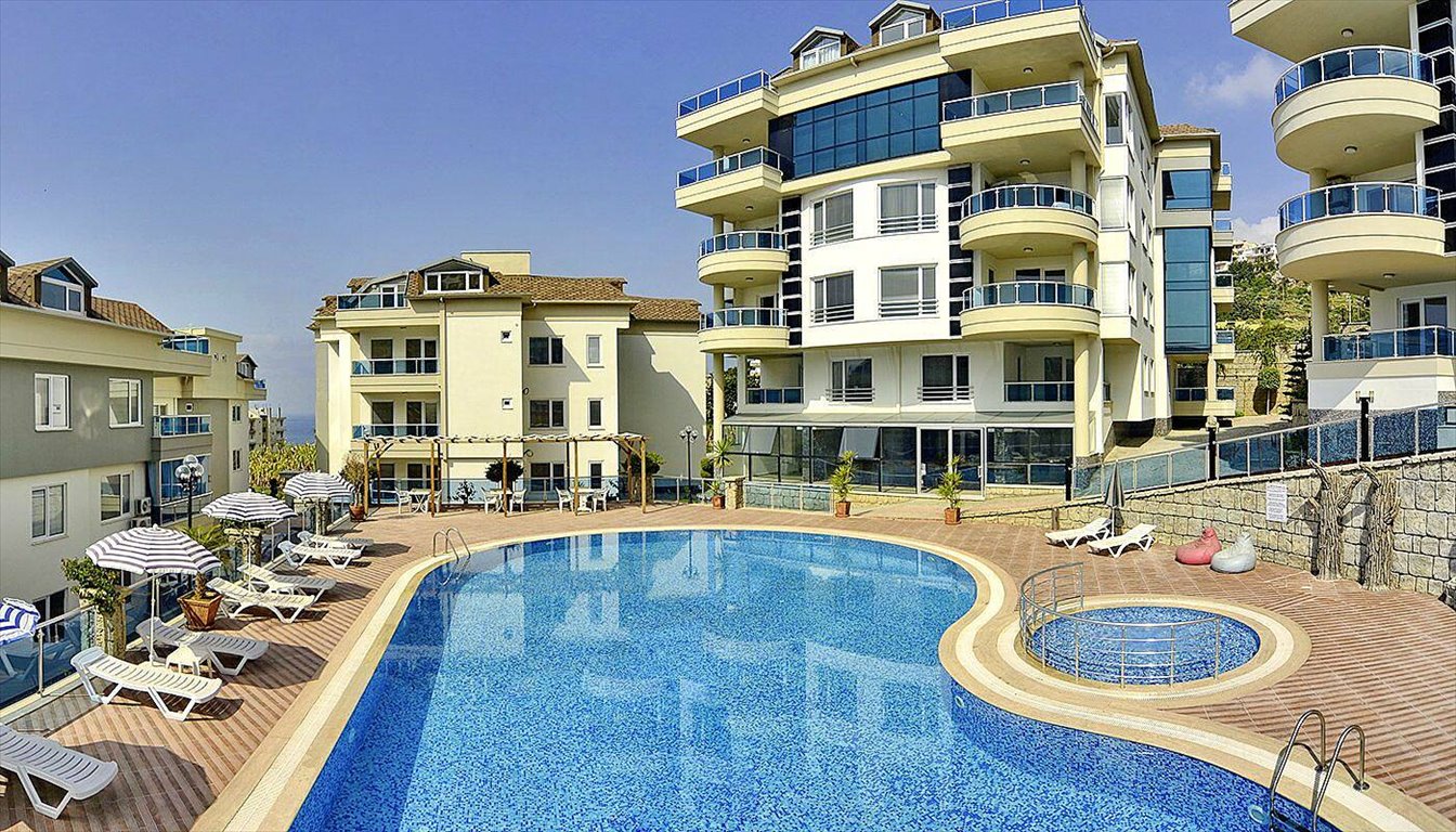 Luksusowe apartamenty z widokiem na zamek i morze Turcja, Hacımehmetli, Hacımehmetli, Alanya, Antalya  150m2 Foto 1
