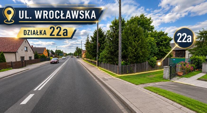Działka 2215 m z możliwością domu lub usług (Opole) Opole, Wrocławska  2 215m2 Foto 1