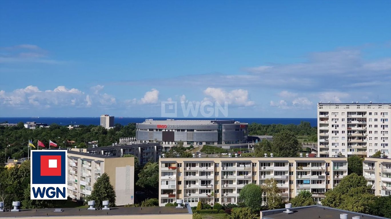 Widok na morze! Kawalerka z jasną kuchnią i windą Gdańsk, Żabianka, Sztormowa  31m2 Foto 1