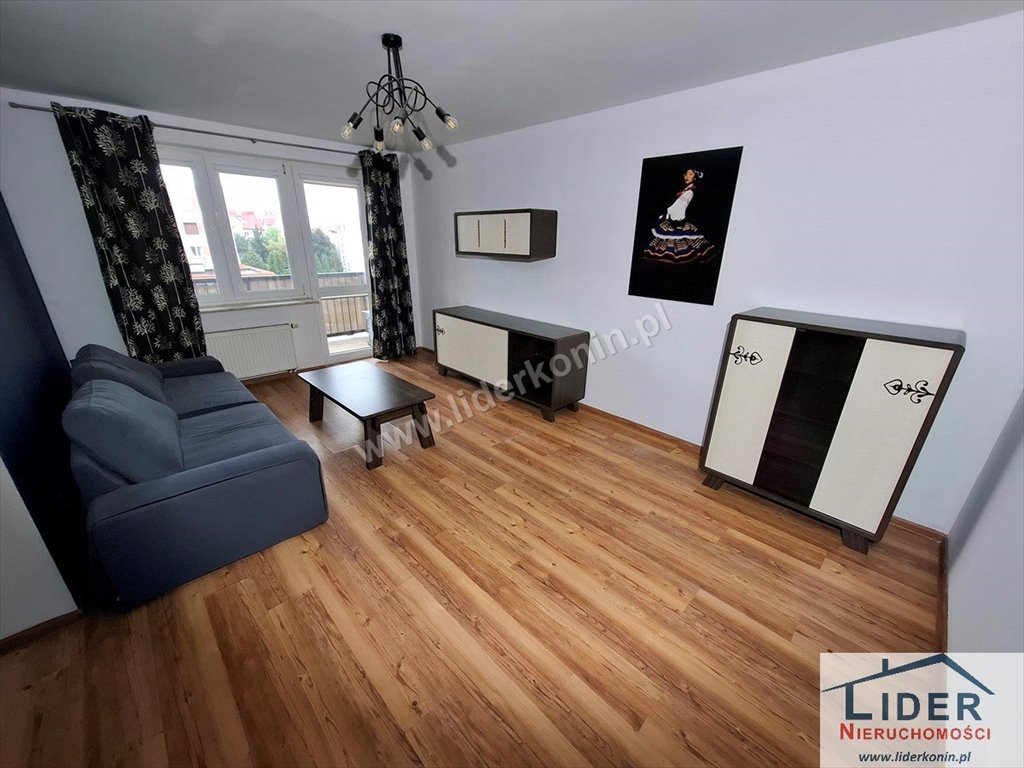Mieszkanie dwupokojowe na sprzedaż Konin, chorzeń  47m2 Foto 1