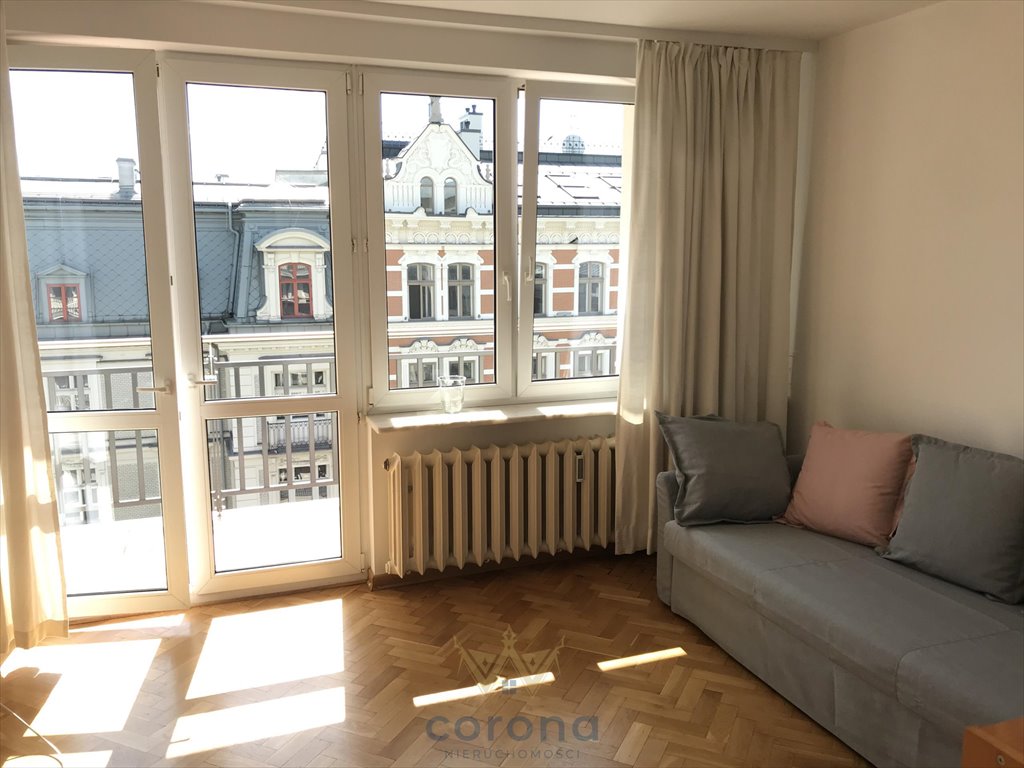 Kawalerka 25 m² z dużym balkonem - widok na kamienice Warszawa, Śródmieście, Foksal  25m2 Foto 1
