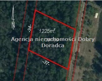 Działka leśno-budowlana 1225 m2 z dostępem do prądu i blisko natury Ojrzanów, Zagajnikowa  1 225m2 Foto 1