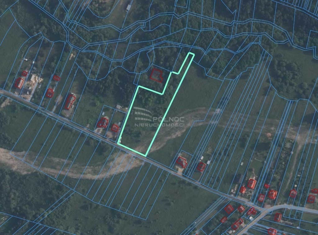 Działka 8 400 m² z możliwością podziału i mediów w Laskach Laski  8 400m2 Foto 1