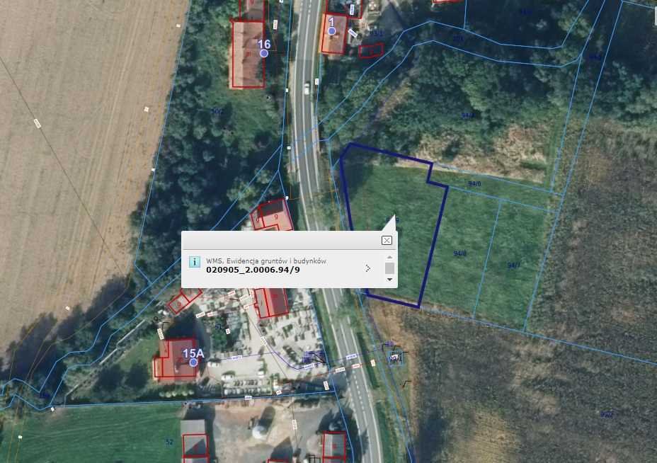 Działka budowlana 1657 m² w Koiszkowie – blisko Legnicy Koiszków, Mąkolice  1 657m2 Foto 1