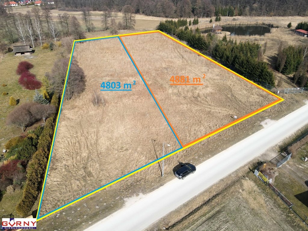 Działka Michałów 4 803 m2 z mediami i planem zabudowy Michałów  4 803m2 Foto 1