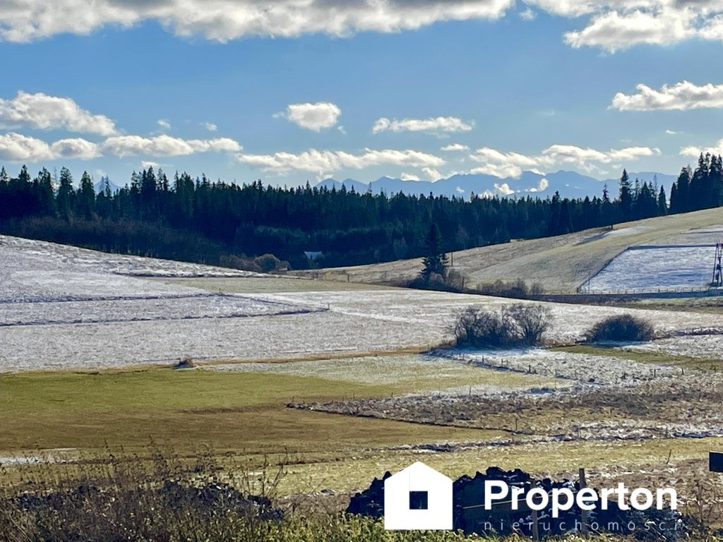 Działka z widokiem na Tatry, 7,75 ara, spokój i media Podszkle  775m2 Foto 1