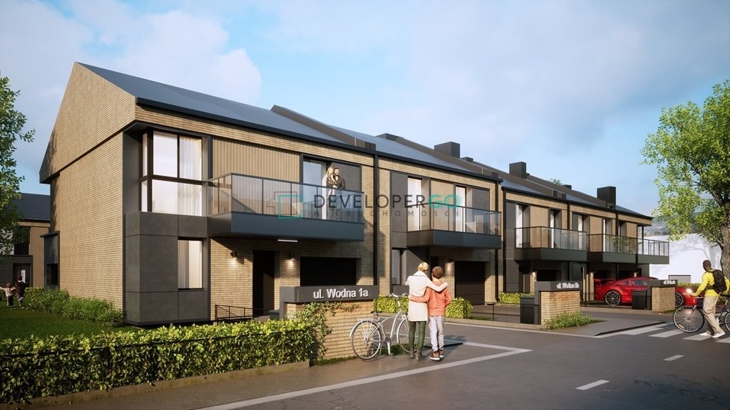 Nowoczesny dom w Dojlidach Górnych z ogródkiem i garażem Białystok, Dojlidy Górne, Wodna  127m2 Foto 1