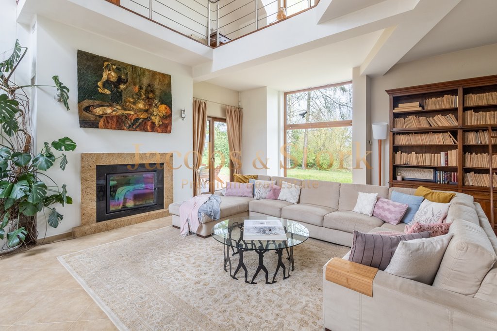 Ekskluzywny dom z sadem, 100 m od jeziora, 559 m² Dziekanów Leśny  559m2 Foto 1