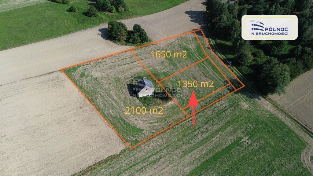 Działka budowlana na sprzedaż Suszki  1 350m2 Foto 1