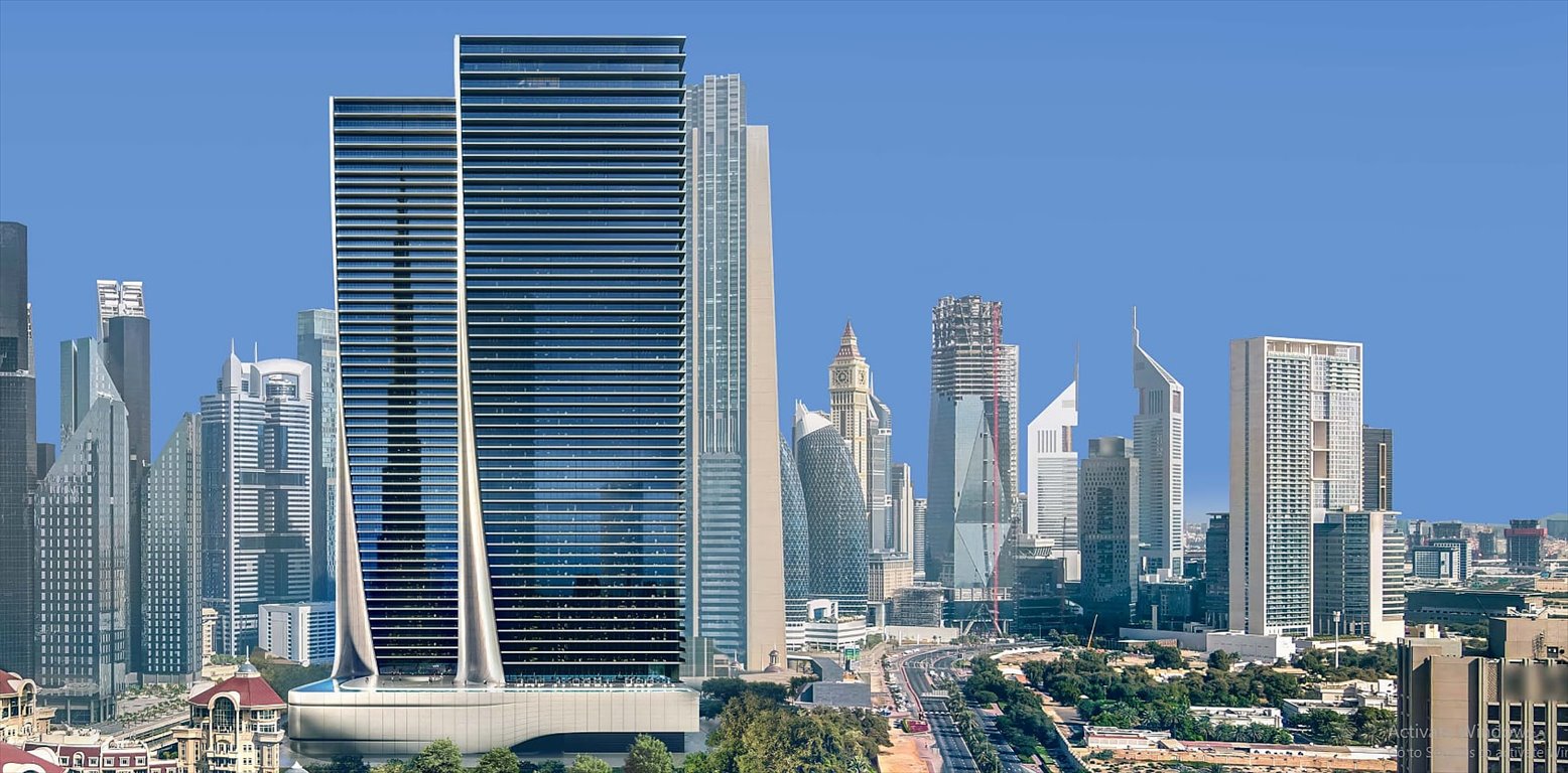 Luksusowy apartament 172 m² z basenem na dachu w DIFC Zjednoczone Emiraty Arabskie, Dubai International Financial Center, Dubai International Finance Center, Dubai Internat  172m2 Foto 1