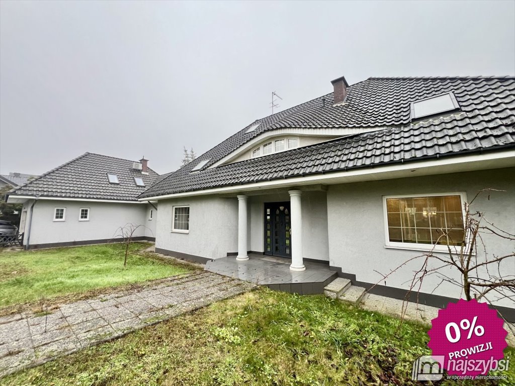 Ekskluzywny dom z basenem i dużą działką w Warszewie Szczecin, Warszewo  430m2 Foto 1