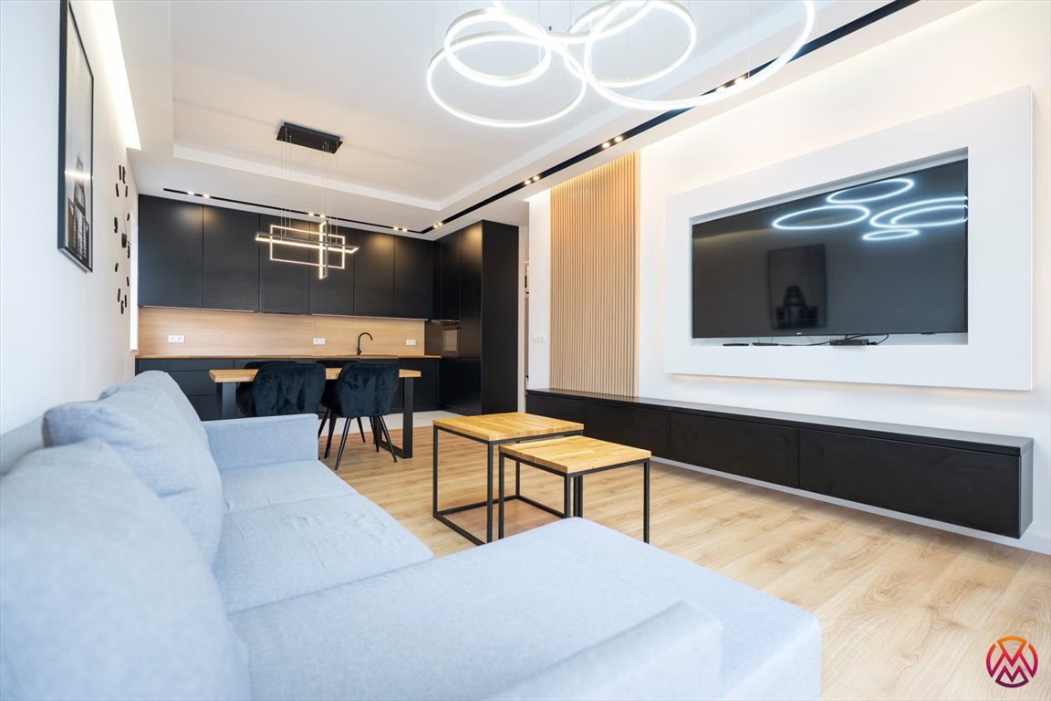 Na wynajem przestronne 65 m² apartament z tarasem w centrum Łodzi Łódź, Śródmieście  65m2 Foto 1