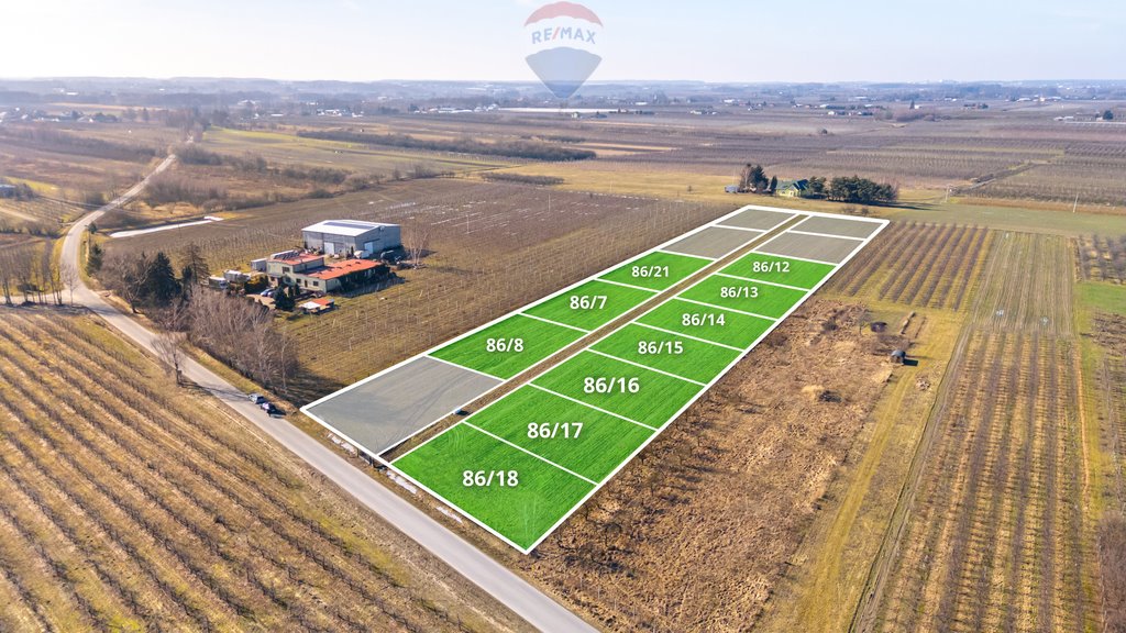 Działki pod dom w spokojnej okolicy, 1200 m², Warpęsy Warpęsy  1 200m2 Foto 1