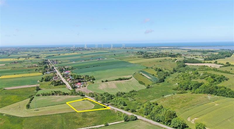 Działka budowlana 1342 m² blisko morza - zapraszam Zakrzewo, Zakrzewo  1 342m2 Foto 1