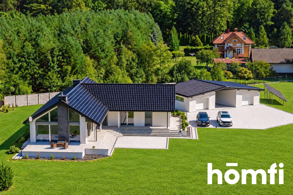 Nowoczesna rezydencja 162 m² z dużą działką polecam: Dąbrówki