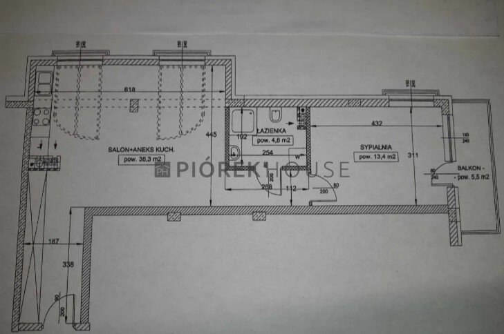 Mieszkanie dwupokojowe na sprzedaż Warszawa, Włochy, Czesława Kłosia  54m2 Foto 19