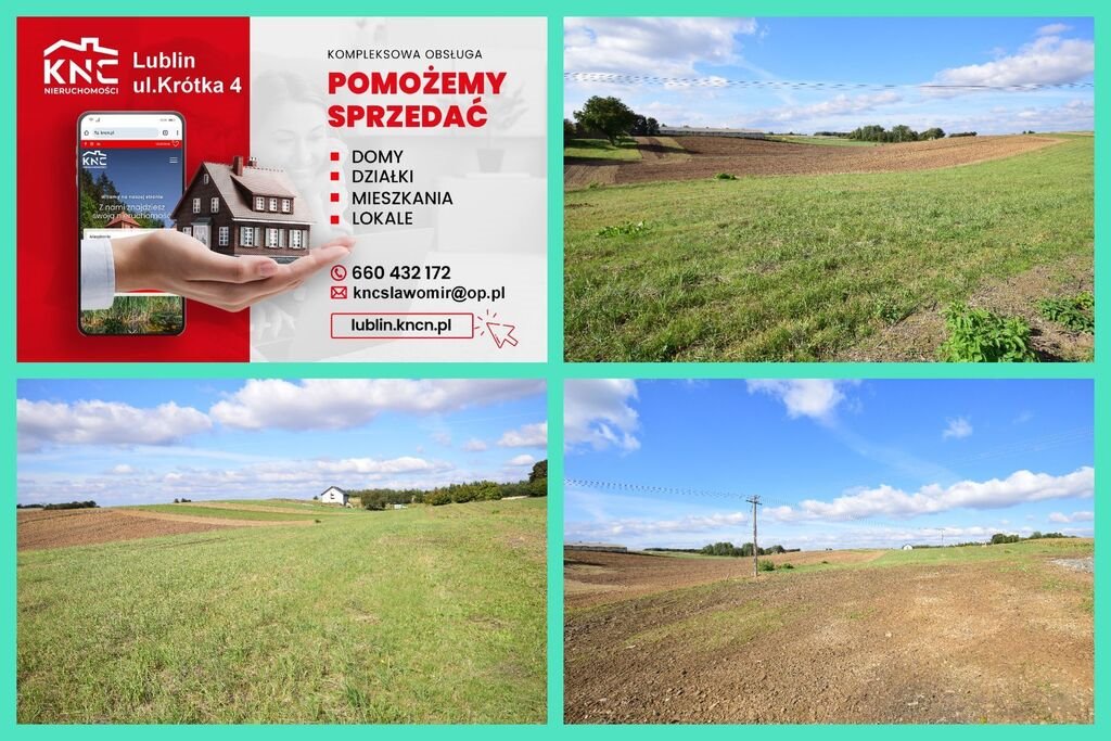 Działki budowlane w Uniszowicach z mediami i WZ, 1000 m2 Uniszowice  1 000m2 Foto 1