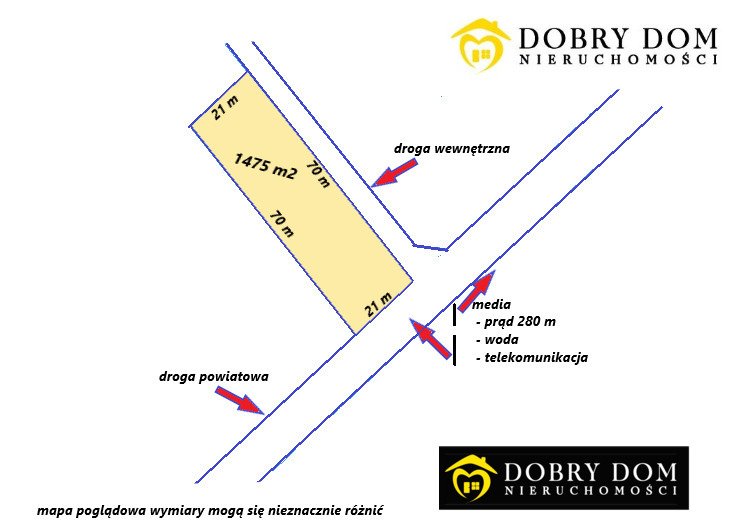 Działka 1475 m² z dojazdem asfaltowym i zadrzewieniami polecam Choroszcz  1 475m2 Foto 1