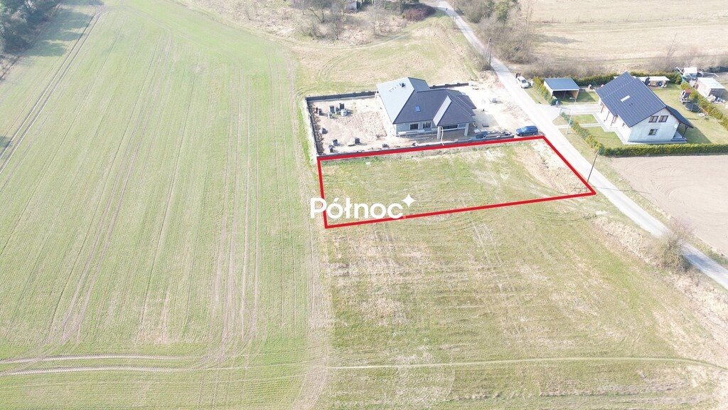 Działka budowlana 998 m2 w Dobrej – spokój i blisko natury Dobra  1 081m2 Foto 1